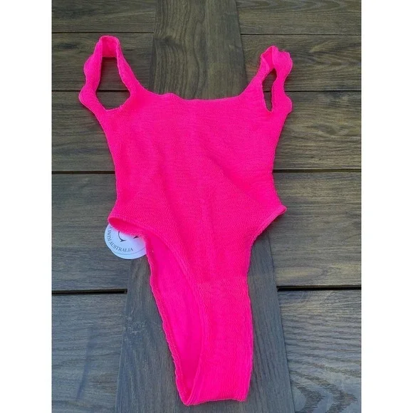 Cleonies Swim Australia Strech One Size Pink bathing suit free people
